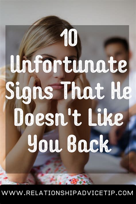 Like any man in your situation would… 9 Definite Signs He Doesn't Like You( He Is Not ...