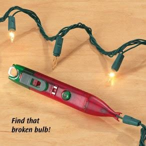 These lights are designed to be wired in series, and so drop the 120v line voltage to typically 2.4v (120v/50bulbs=2.4v/bulb) without. how to use a christmas light bulb tester | Adiklight.co