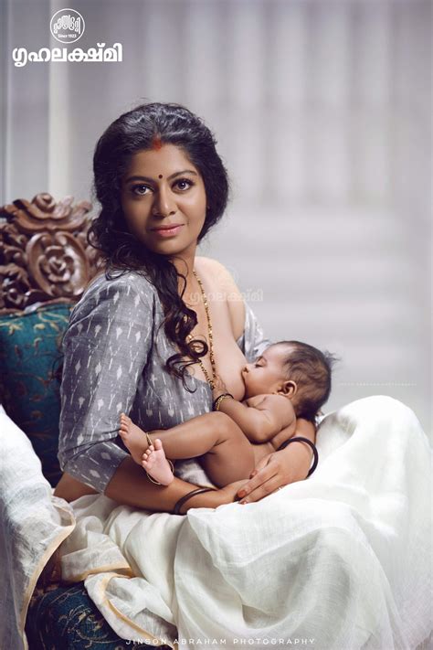 Grihalakshmi magazine cover shows breastfeeding woman. Controversial Photoshoots of Celebrity Photographer Jinson ...