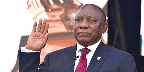 President cyril ramaphosa arrives to deliver the state of the nation address before a joint sitting of the two houses of parliament. Ramaphosa includes gay community in inauguration speech ...
