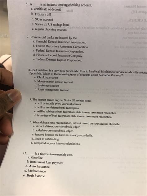 Interest income accruing in or derived from malaysia or received in malaysia from outside malaysia is subject to cit. Solved: 6. A Is An Interest-bearing Checking Account A. Ce ...