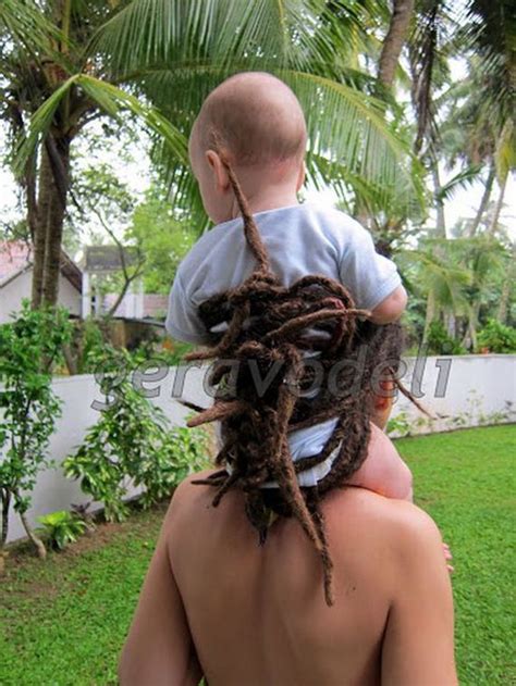 Having a bloody good time. Why a Mother Needs Dreadlocks - Barnorama