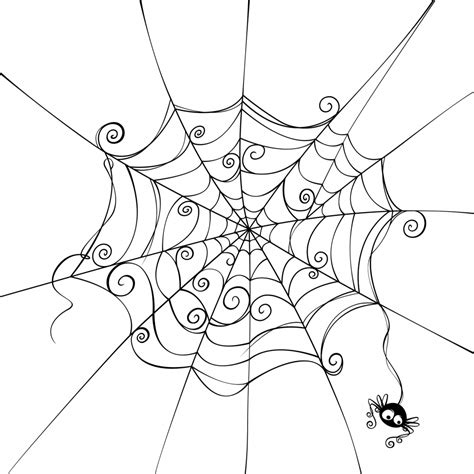 Black widow web identification checklist. Spider On Web Drawing at GetDrawings.com | Free for ...
