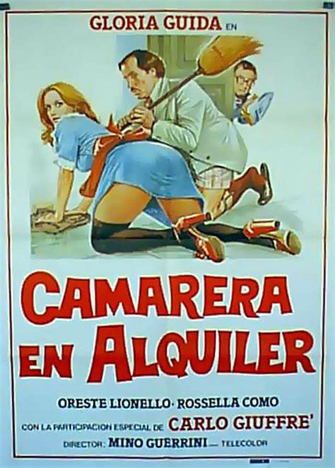 Oggi consoliamoci con il film piu' stracult della serata, la ragazzina, con gloria guida. "CAMARERA EN ALQUILER" MOVIE POSTER - "RAGAZZA ALLA PARI ...