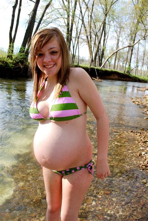 Most recent weekly top monthly top most viewed top rated longest shortest. Pregnant girl in a swimsuit on the river Porn Pic - EPORNER