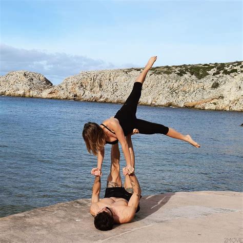 Feeling the stretch, you make take a couple of long deep breath in and out. 61 Amazing Couples Yoga Poses That Will Motivate You Today ...