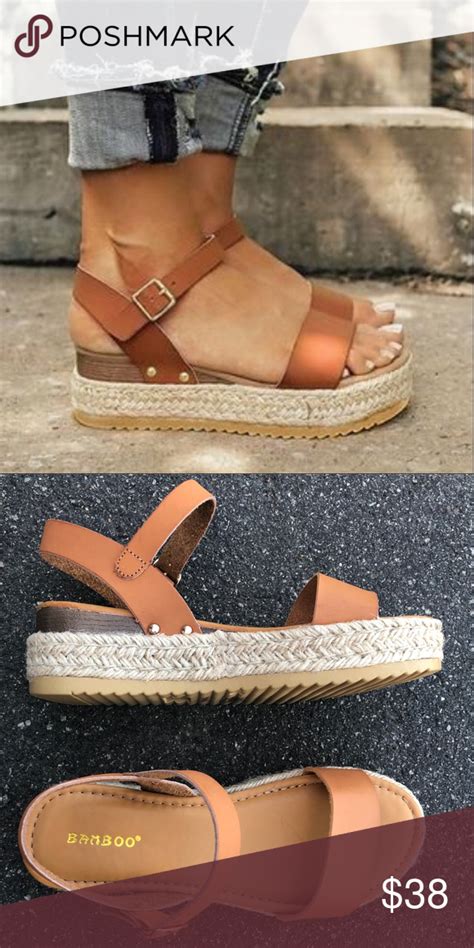 Also set sale alerts and shop exclusive offers only on shopstyle. Tan Espadrille Platform Sandals Single Band Strap Boutique ...