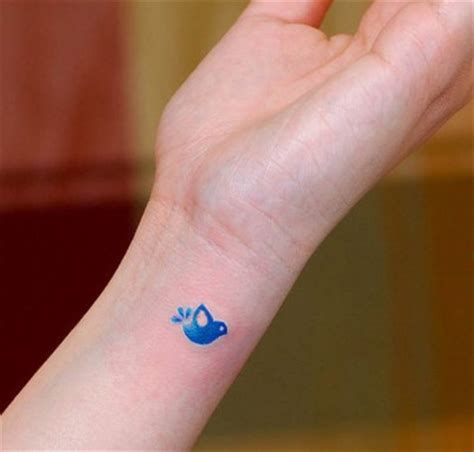 More images for small blue tattoo » Pajarito Azul - Tatuajes para Mujeres