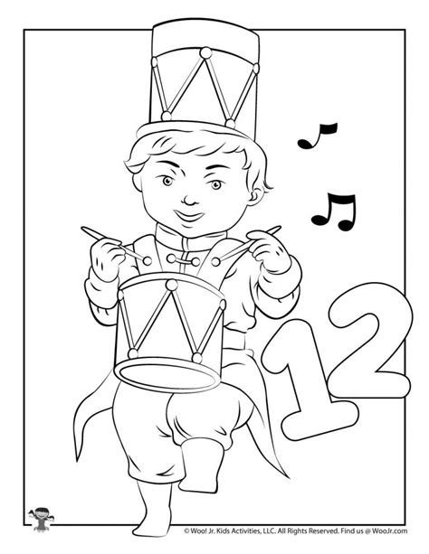 5.0 out of 5 stars. 12 Days of Christmas Coloring Pages | Woo! Jr. Kids Activities