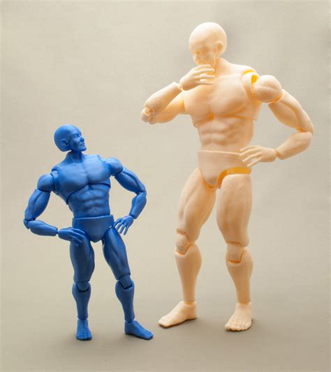 ArtStation - Articulated Poseable Male Figure - 3D Print Ready | Game ...