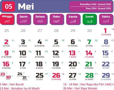 Namun begitu dia adalah seorang yang jangan mengharapkan sifat romantis dari manusia yang lahir pada tanggal ini. Kalender Mei 2021 Lengkap Dengan Tanggal Merah - Nah ...