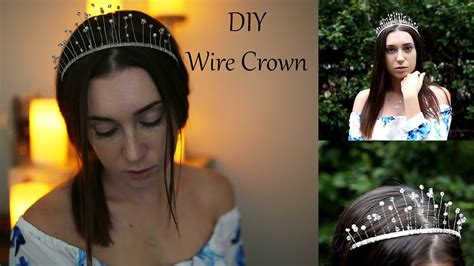 I found it was easy enough to do this with my. Diy Wire Crown, Super Easy and Cheap (@irenerudnykphoto) - YouTube