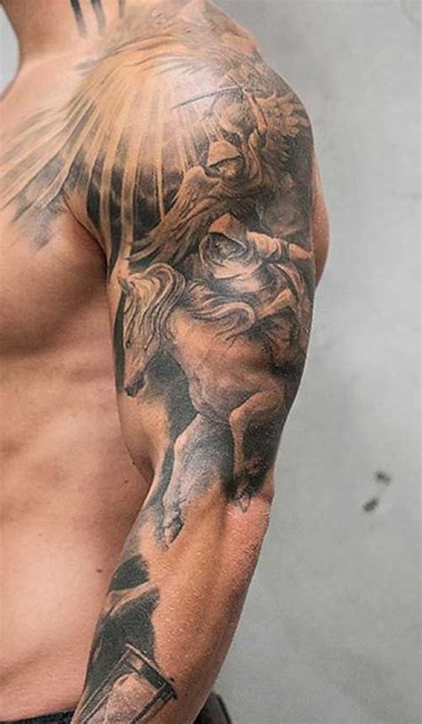 Sleeve tattoos for men can be beautiful, artistic, and masculine when done right. Sun-Tattoo-Ideas-for-Arm.jpg (500×857) | Sleeve tattoos ...