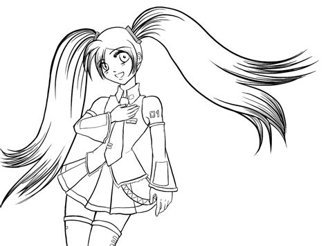 Chicas anime para dibujar Imagui