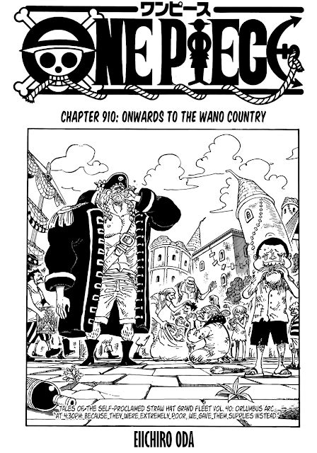 Maybe you would like to learn more about one of these? Manga One Piece Chapter 910 English - MangaRude
