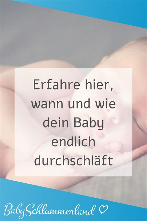 Startseite > baby > babyentwicklung > babyschlaf: Pin auf Baby schläft nicht durch?