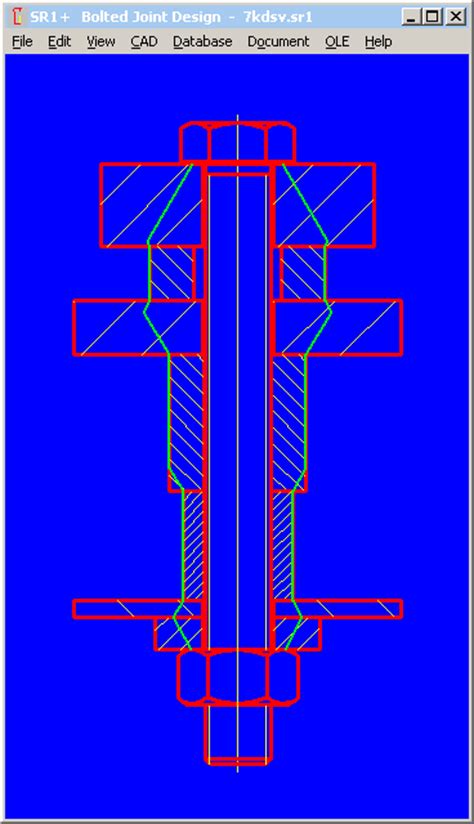 In vdi 2230 standard, each bolt stress is mainly investigated and if the stress is less than the allowable. HEXAGON Info No. 149