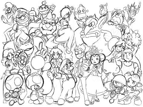 Super mario bros 3 coloring pages. Coloring Pages Mario 3d World - Coloring Home