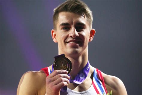 Olympic gold medal gymnast max whitlock tried his hand at handball yesterday at the olympic park's copper box arena in london. Max Whitlock's parents are 'proud to bursting' at bronze ...