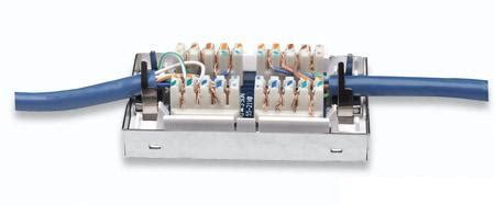 Ethernet crossover cable wiring diagram. Cat6 Junction Box UTP, White 504997, CABLESONLINE.COM