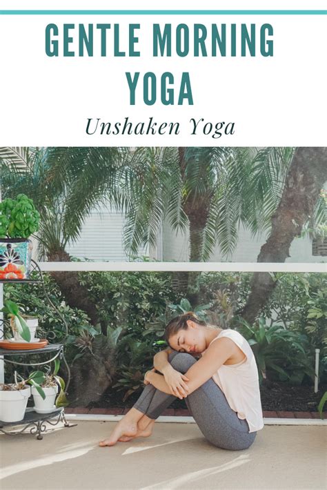 Working up to morning yoga. Gentle Morning Yoga | Gentle morning yoga, Morning yoga ...
