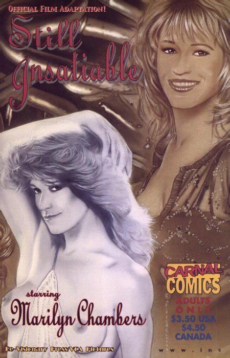 This is also the first solo. Marilyn Chambers is Still Insatiable 1 (Carnal Comics ...