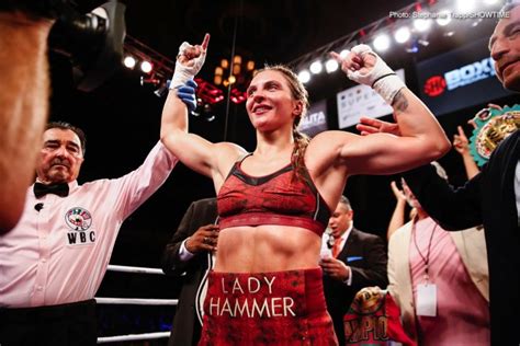 Full fight | 北川裕紀 vs. Claressa Shields vs. Christina Hammer on April 13