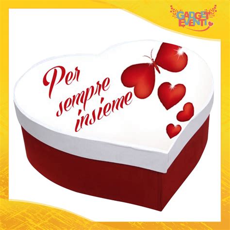 Buon san valentino amore mio! Scatola a Cuore San Valentino Love Personalizzata "Per ...