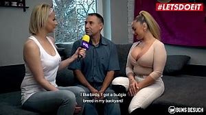 LETSDOEIT - Huge Tits German Pornstar Fucks a Lucky Fan