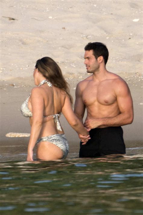What did kelly brook say about her boyfriend? kelly brook spotted in bikini at the beach during her ...