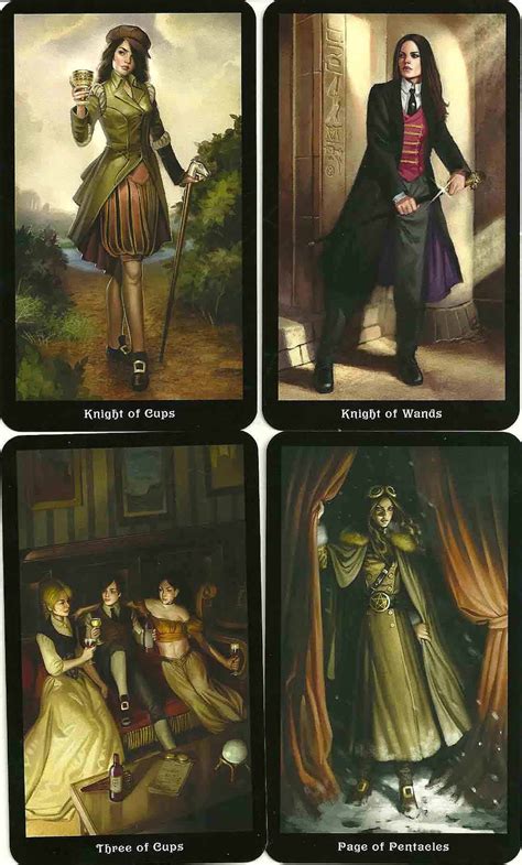 Tarot card decks tarot cards steampunk true tarot tarot by cecelia barbara moore symbolic art illustrations oracle cards. The Deck and Book Nook - The Steampunk Tarot