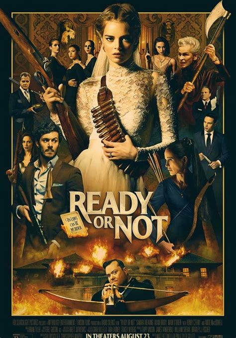 Grace may not count as a family member by the standards of the deal with mr. Samara Weaving - "Ready or Not" Poster and Trailer ...