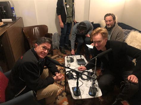 After 25 years at the late night desk, conan realized that the only people at his holiday party are the men and women who work for him. Dax Shepard Podcast Studio