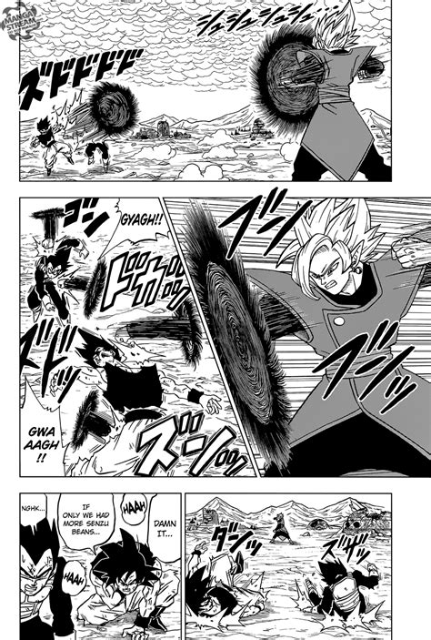 He teleports his weapon and attacks goku, but goku reads that in time and sends the weapon back to whis. Dragon Ball Super 24 - Read Dragon Ball Super Chapter 24