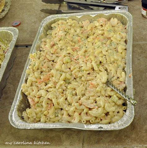 This is a recipe for traditional hawaiian macaroni salad without any of the extras that have become of course this was served with white rice and teriyaki chicken. Basic Hawaiian Macaroni Salad | Hawaiian style macaroni ...