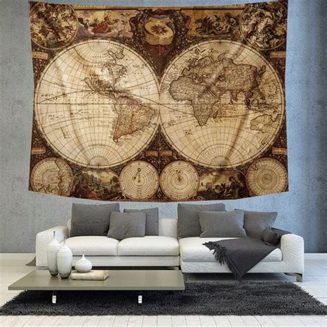 We did not find results for: Vintage Old World Map tapestry Boho world by ...