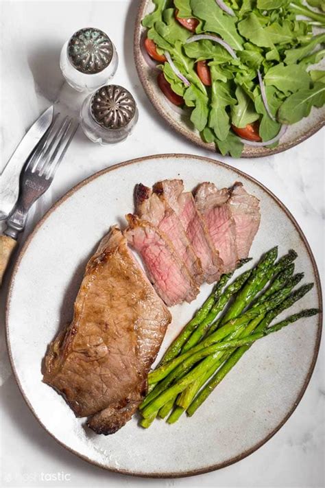 Cooking time will vary depending on the size of the cut, the thinner the cut, the faster your steak will cook. Air Fryer Steak - (Paleo, W30, Keto)