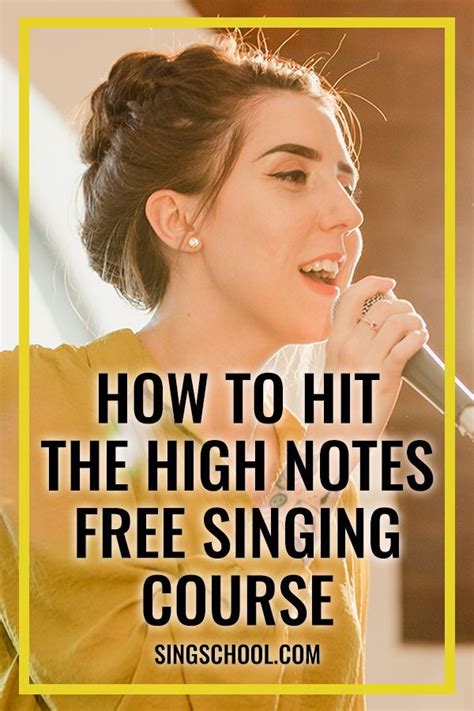 No purchase is necessary if you are not satisfied. Tips on Singing High Notes - Free online singing lessons ...