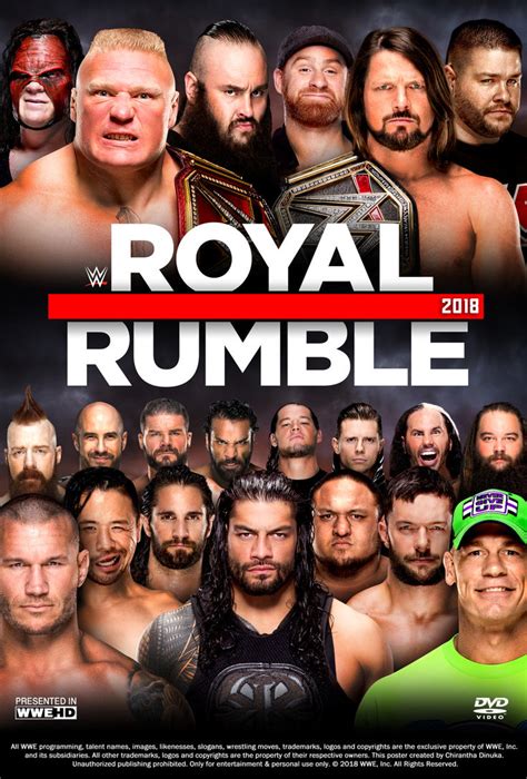 The Royal Rumble 2018 Drinking Game | AIPT