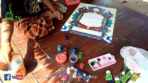 Cara membuat dekorasi hiasan pinggir kaligrafi sederhana dan mudah buat pemula. 30+ Ide Keren Gambar Hiasan Pinggir Kaligrafi Sederhana ...