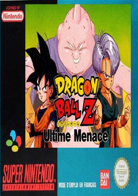 Download super dragon ball z rom and use it with an emulator. Dragon Ball Z - Ultime Menace (F) ROM Download for SNES | Gamulator