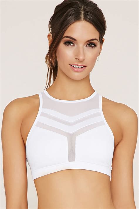 The best sports bras for high impact workouts, running, large busts, small busts, and everything in between. Forever 21 High Impact - Sports Bra in White | Lyst