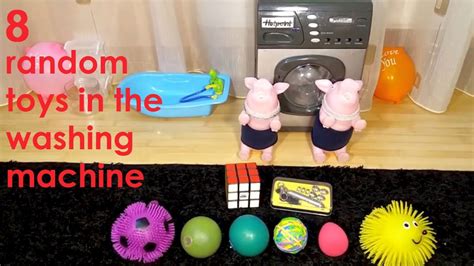 Agora você pode comprar o line emoji na line store. 8 random toys in the washing machine by HAPPY PIGS ...