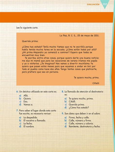 Español libro de lectura sexto grado. Pag 22 De Español 6 Grado Contestado | Libro Gratis