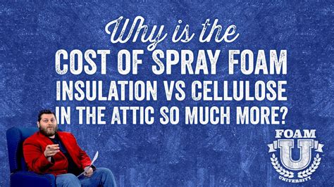Based in the heart of the uk with a highly experienced team of applicators, each with many years' experience within the spray foam insulation industry. Why is the Cost of Spray Foam Insulation vs Cellulose in the Attic So Much More? | Foam ...