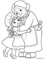 You must give a link to this page and indicate the author's name and the license. Grandma coloring pages. Free Printable Grandma coloring pages.