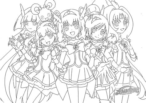 However, we have other fun games for you to enjoy, check them out! Happy Glitter Force Coloring Page Wecoloringpagecom Sketch Coloring Page