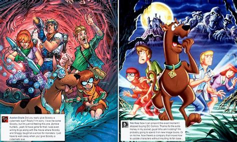 Bei diesen bildern kribbelt es schon beim hinsehen: DC Comics unveils updated spin on Scooby-Doo with a tattoo ...