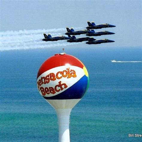 Guests staying at the blue angel inn will be minutes from five flags speedway, the biggest racetrack in pensacola. Blue Angels Over Pensacola Beach | US Navy Blue Angels ...