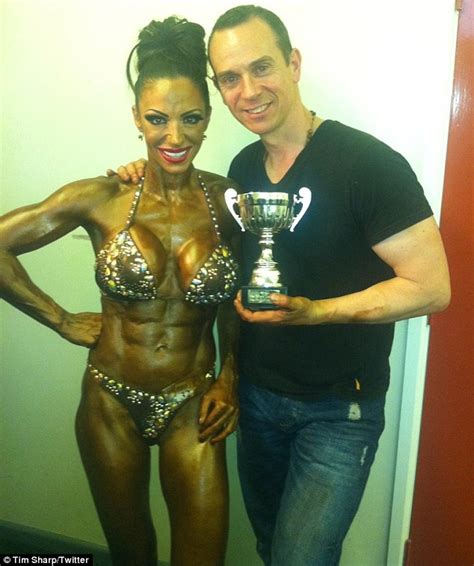 Yvette bova strips and flexes. Jodie Marsh bodybuilder: Star shows off amazing new look ...